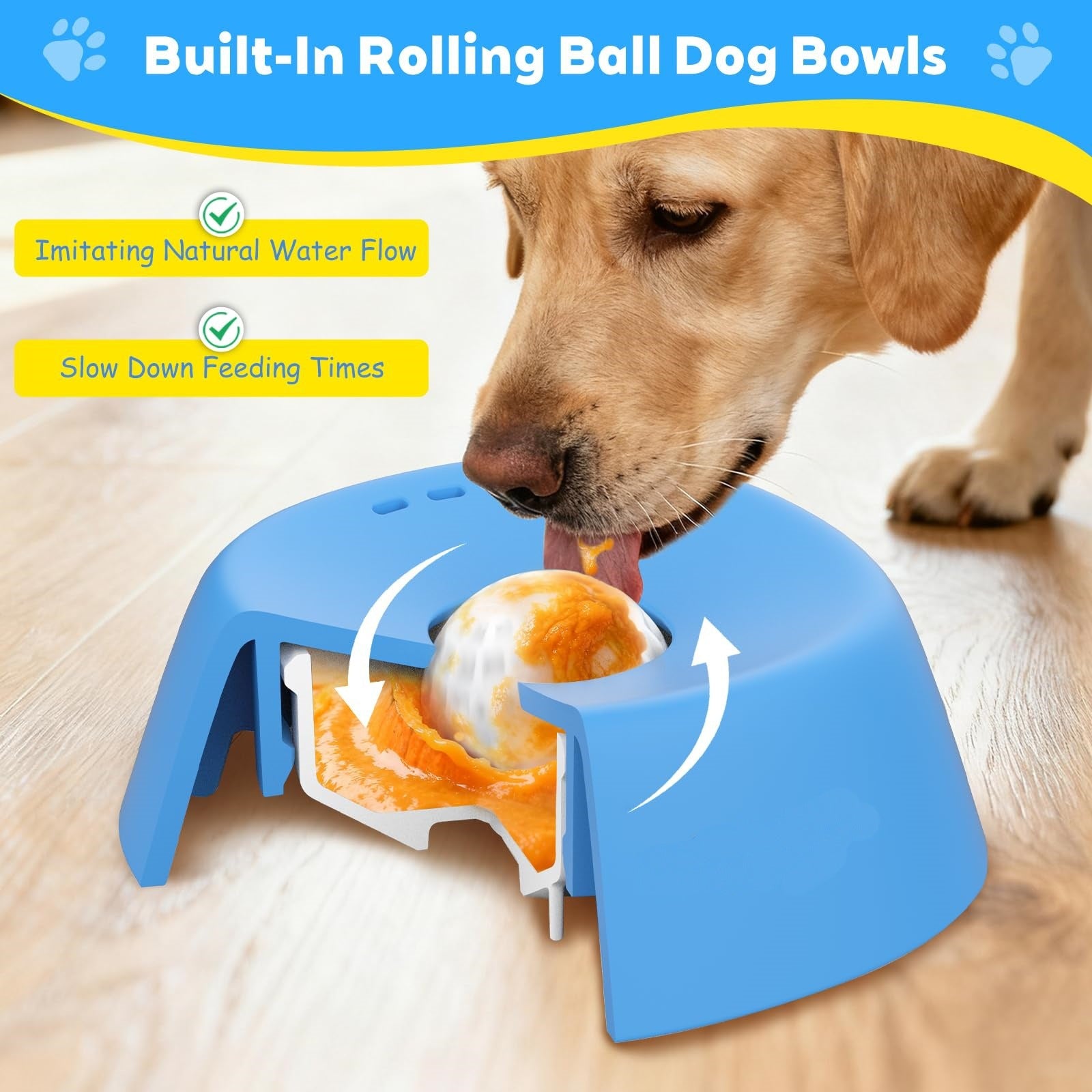 Pawtronix™ ZenSphere - 2-in-1 Stress Relief & Slow Feeder